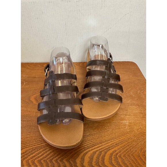 B.O.C. By Born Women's Gladiator Strappy Flat Sandal Brown  Size 10  Sku 2903 - Picture 7 of 13